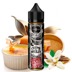 e liquide creme brulee edition dessert by curieux 50ml shortfill 70ml.jpg